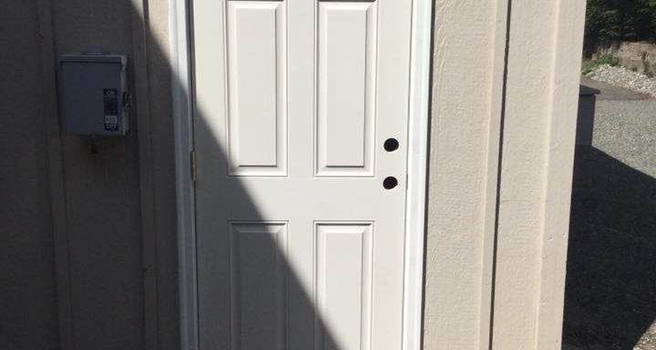 Garage Entry Door Phil S Fix It, How To Replace A Garage Entry Door
